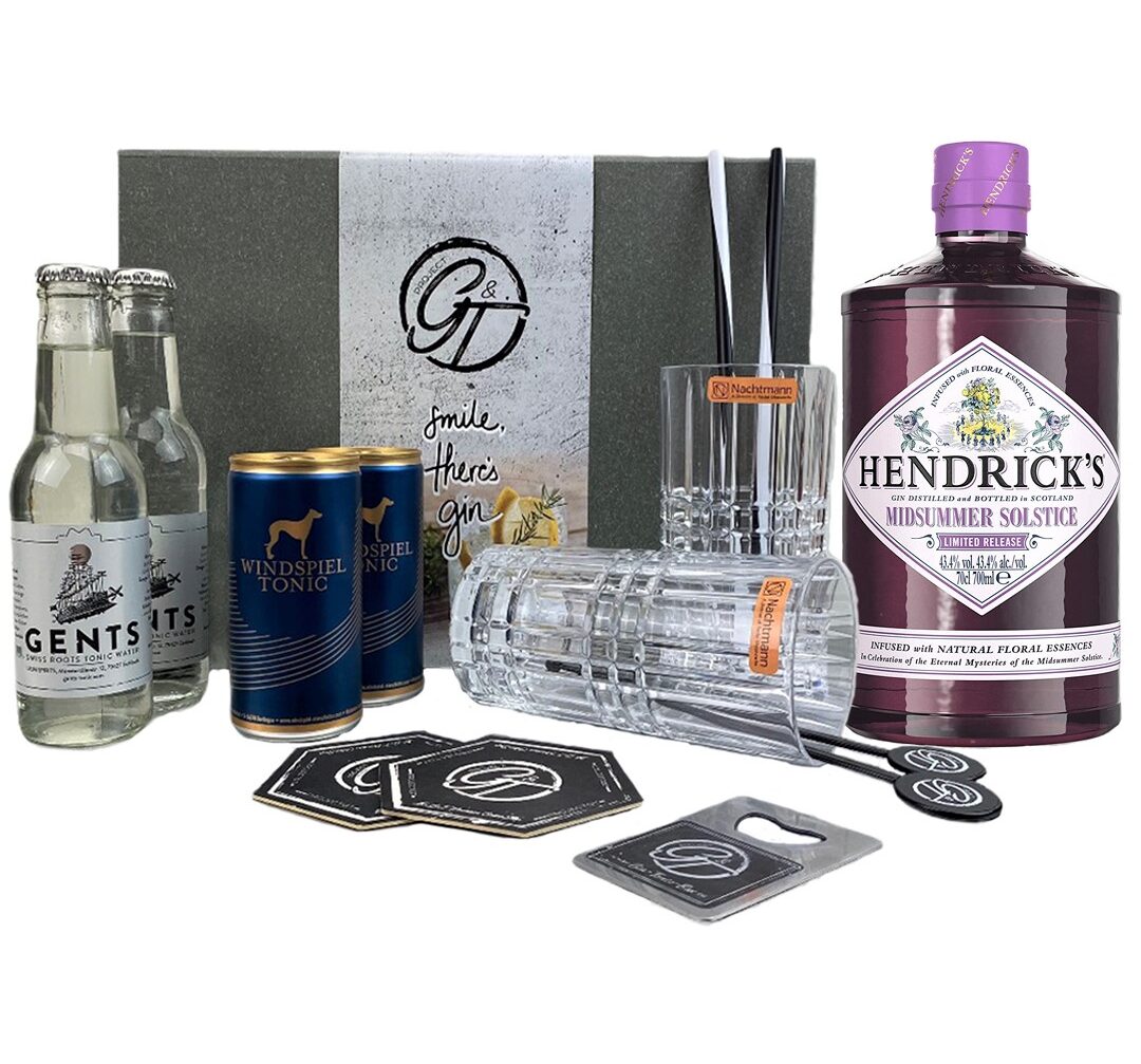 Hendrick´s Midsummer Solstice Gin & Tonic Geschenkeset
