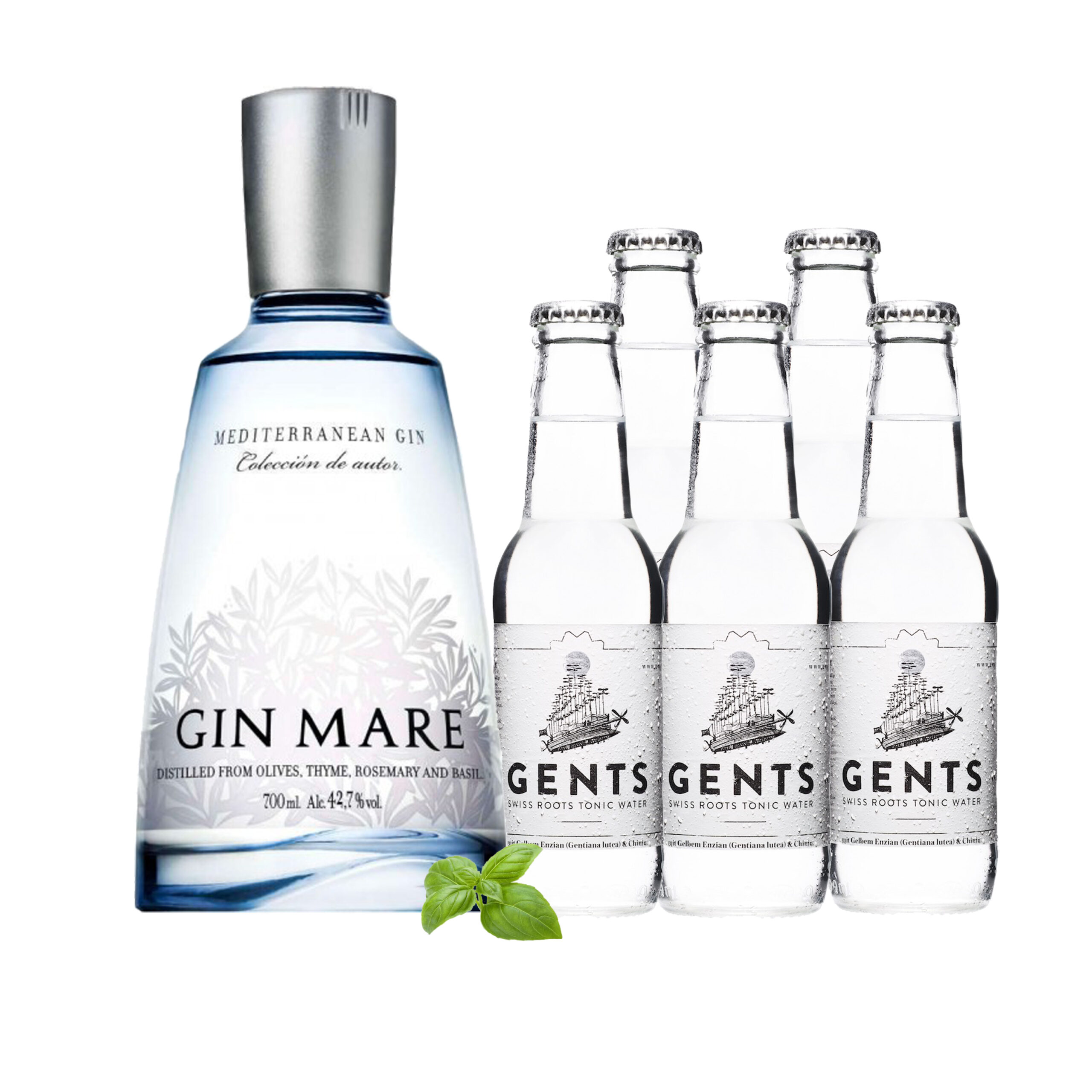 Gin Mare und Gents Gin online bestellen bei GinTonicBox in Bad Oeynhausen