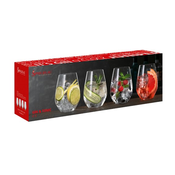Spiegelau Gin Tonic Gläser, 4er Set